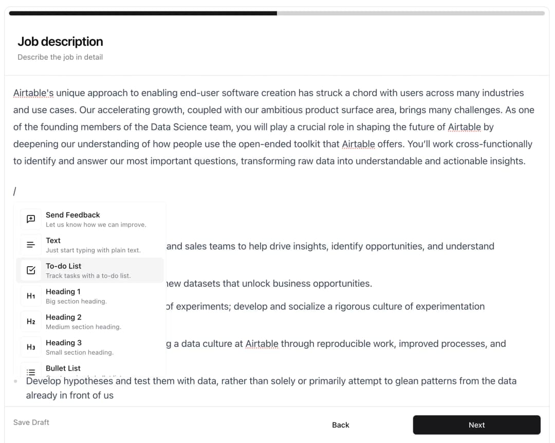 startup template